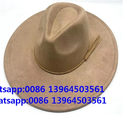 Vegaaninen mokkanahka Western Cowboy -hattu