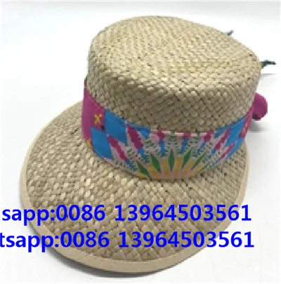 Natural Weaving Naisten Olkipuutarhanhoitohattu