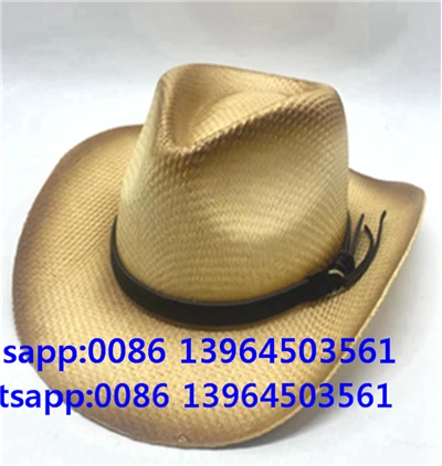 Ruskea spraymaali Tavallinen paperi Fedora Hat