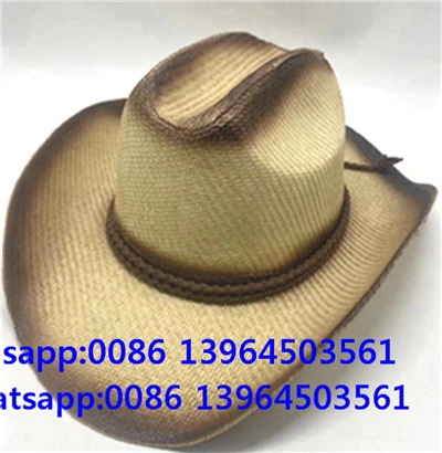Unisex-jazz-tyylinen olki Cowboy-hattu