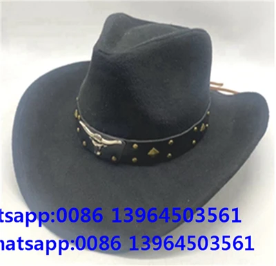 Musta Vintage Fedora -hattu miehille